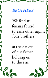 "Brothers" Poem