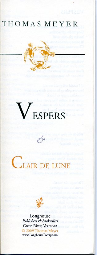 . Vespers & Clair de Lune